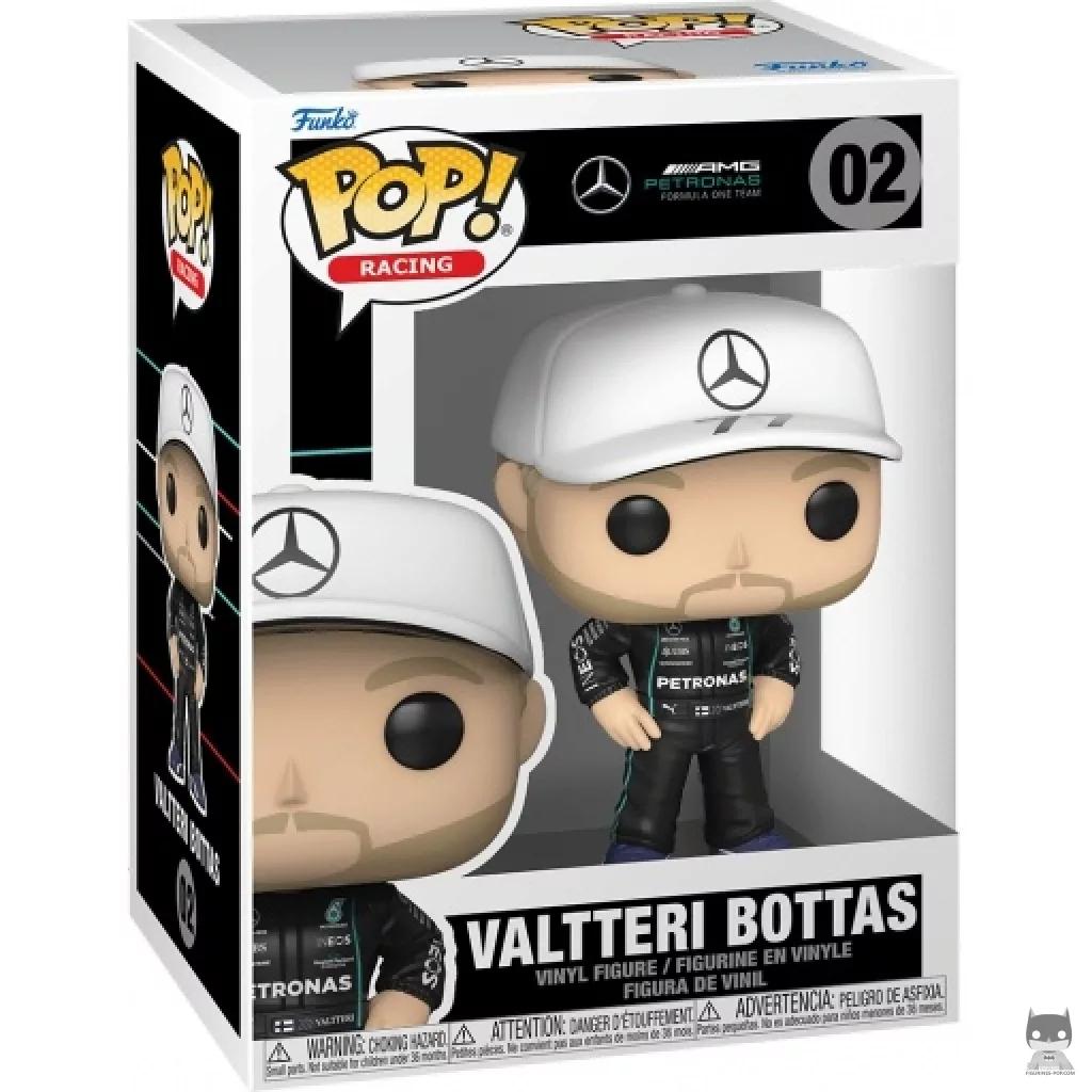 Valtteri Bottas (Mercedes-AMG Petronas) Funko Pop! figure in its box