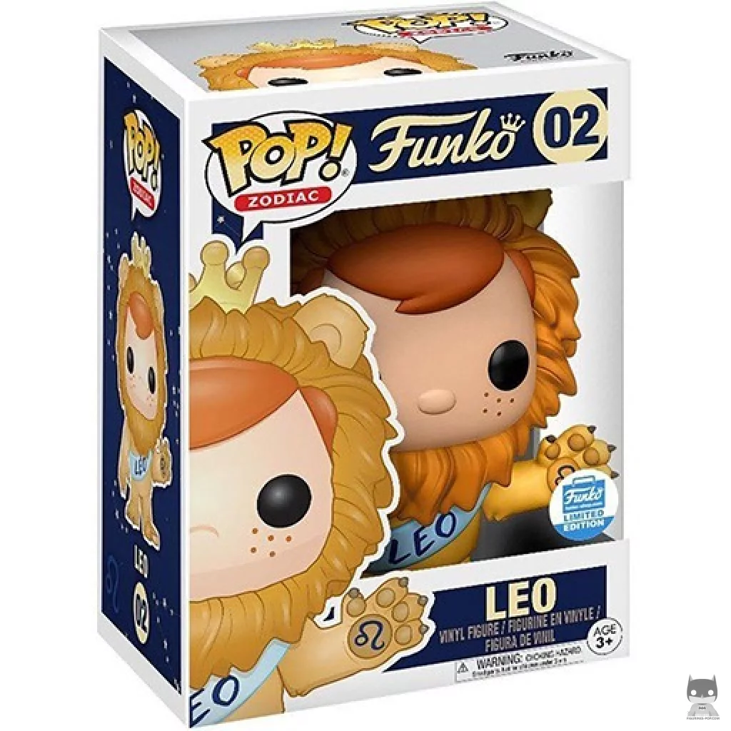 Leo (Zodiac) Funko Pop! figure in its box
