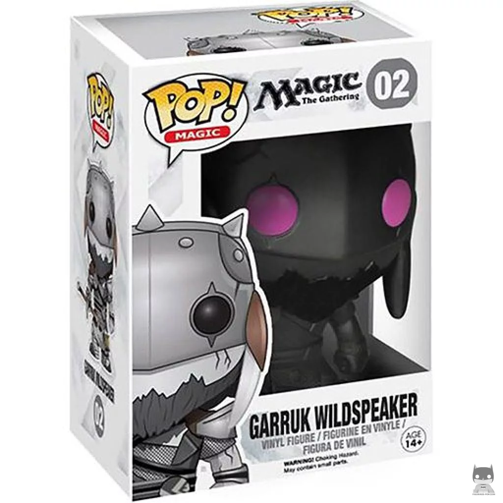 Garruk WIldspeaker (Black) (Flocked) Funko Pop! figure in its box