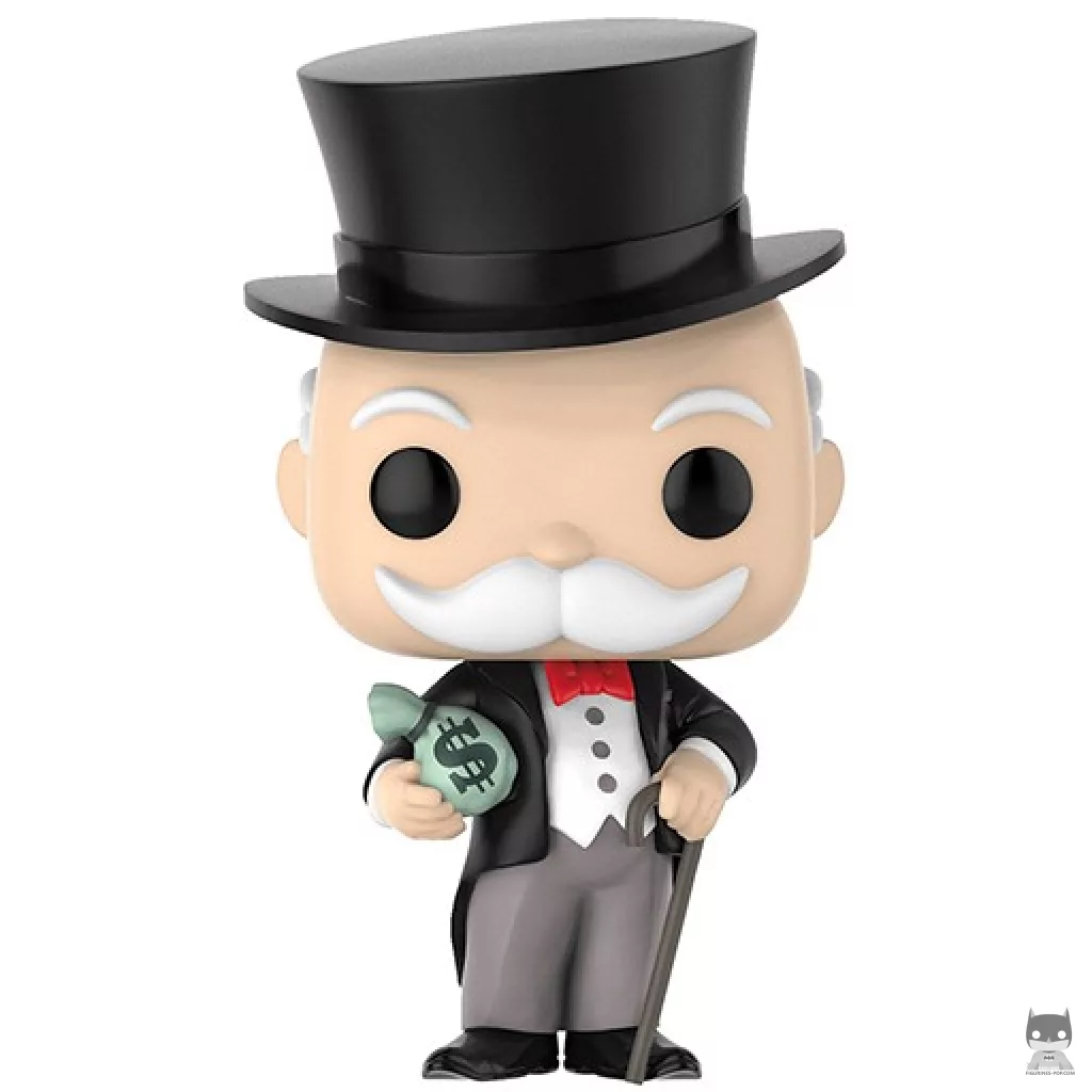 Mr. Monopoly with Money Bag Funko Pop! figure (Monopoly)