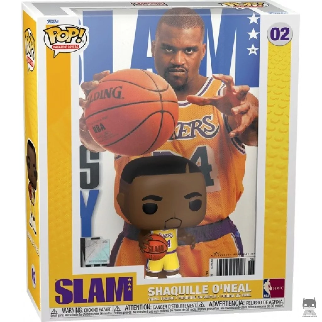SLAM : Shaquille O'Neal Funko Pop! figure in its box