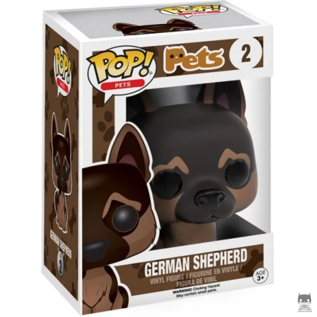 German Shepherd Funko Pop! figure in its box