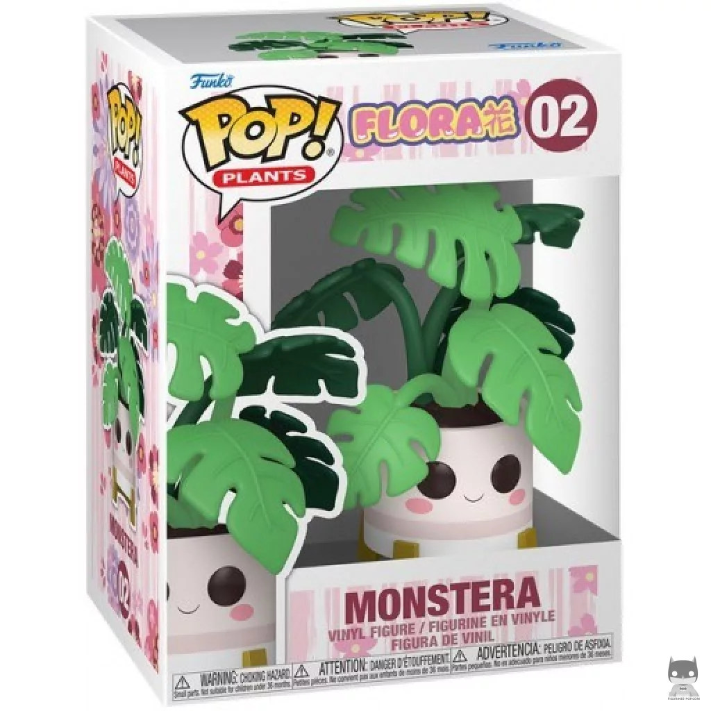 Monstera Funko Pop! figure in its box