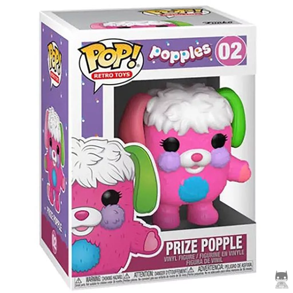 Popple Funko Pop! figure in its box