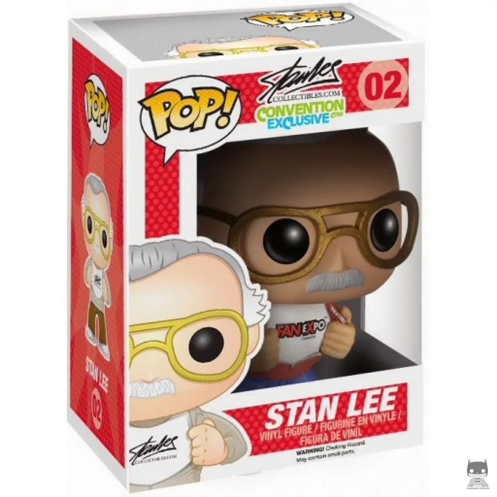 Stan Lee (Fan Expo) (White Shoes) Funko Pop! figure in its box