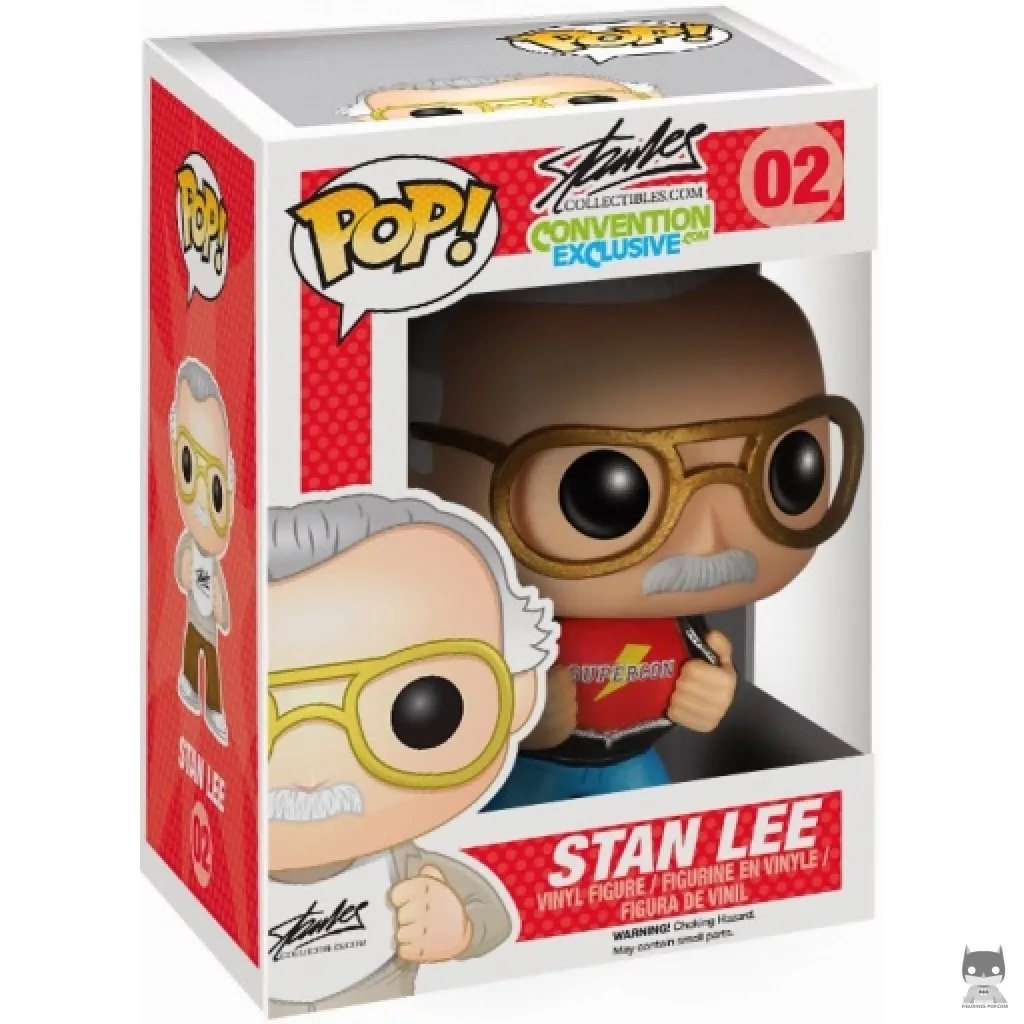 Stan Lee (Supercon) Funko Pop! figure in its box