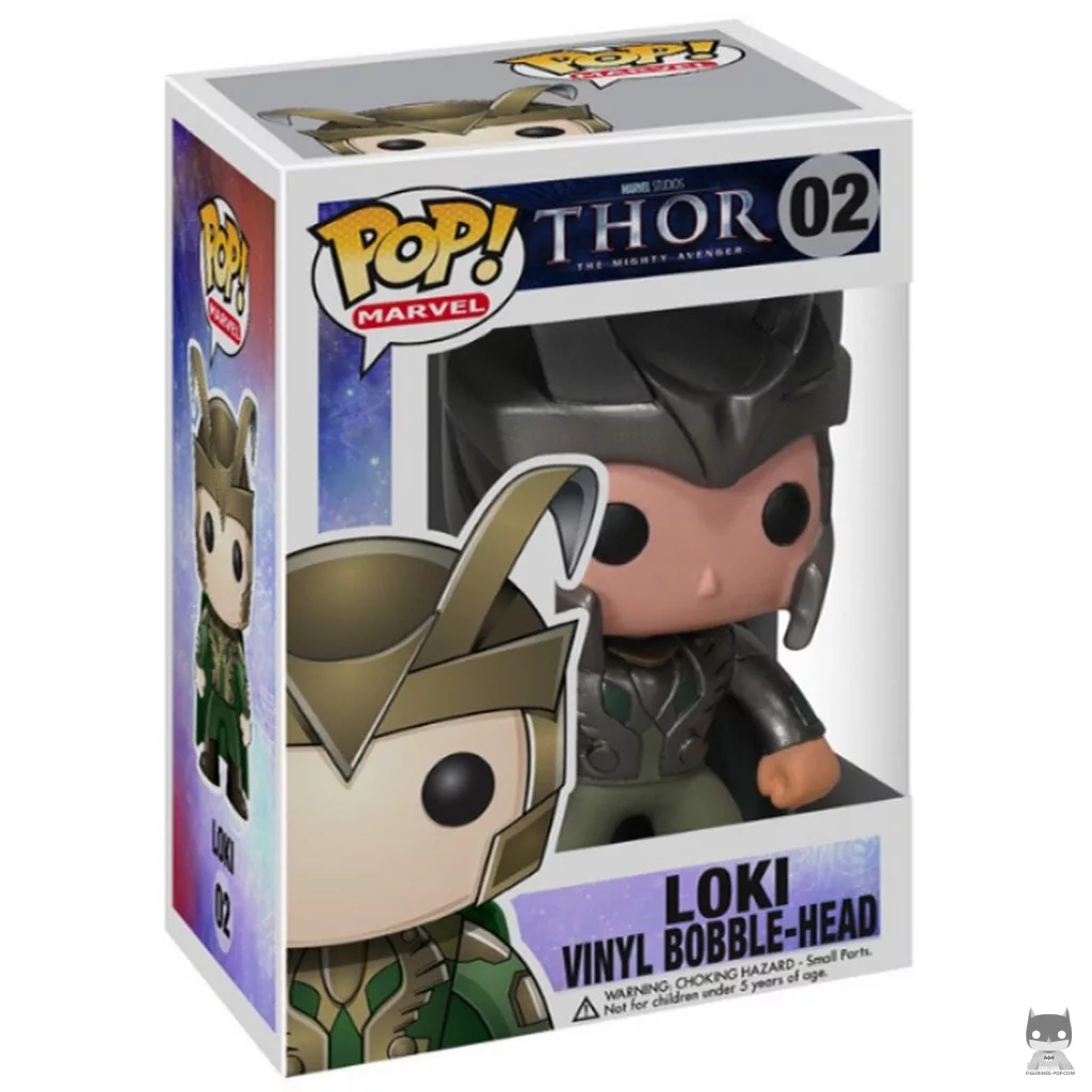 Loki Funko Pop! figure in its box