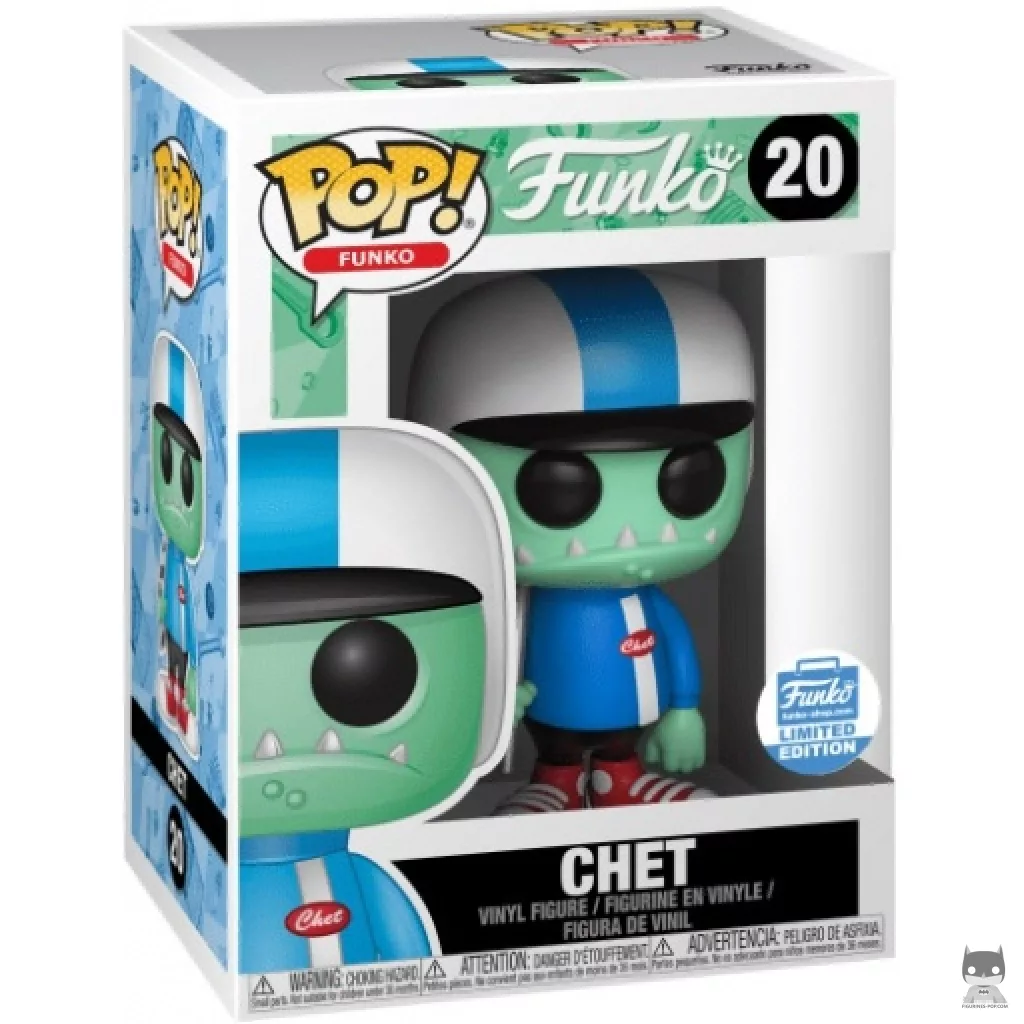 Chet Funko Pop! figure in its box