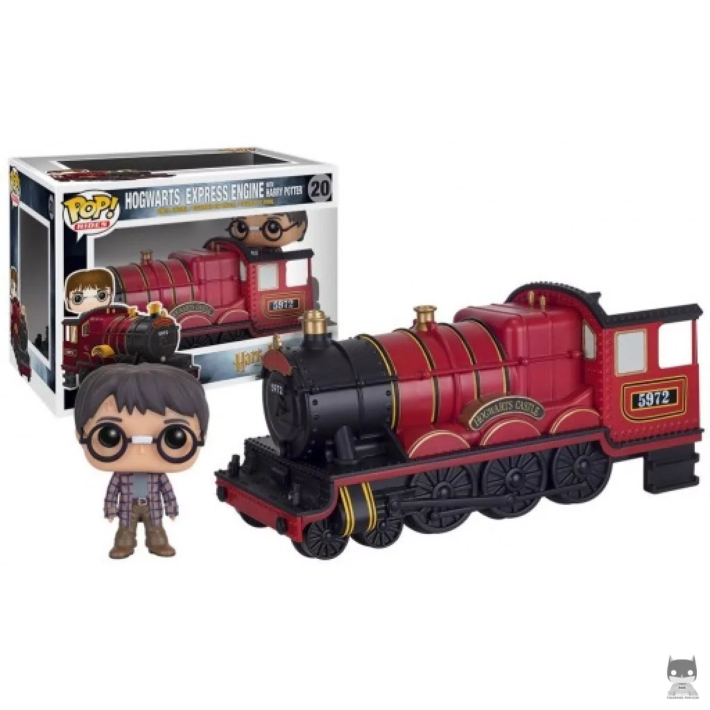 Harry Potter with Hogwarts Express Funko Pop! figure in its box