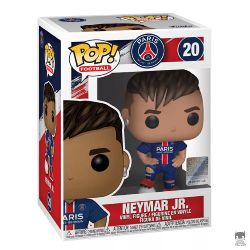 Neymar Jr (Paris Saint-Germain) Funko Pop! figure in its box