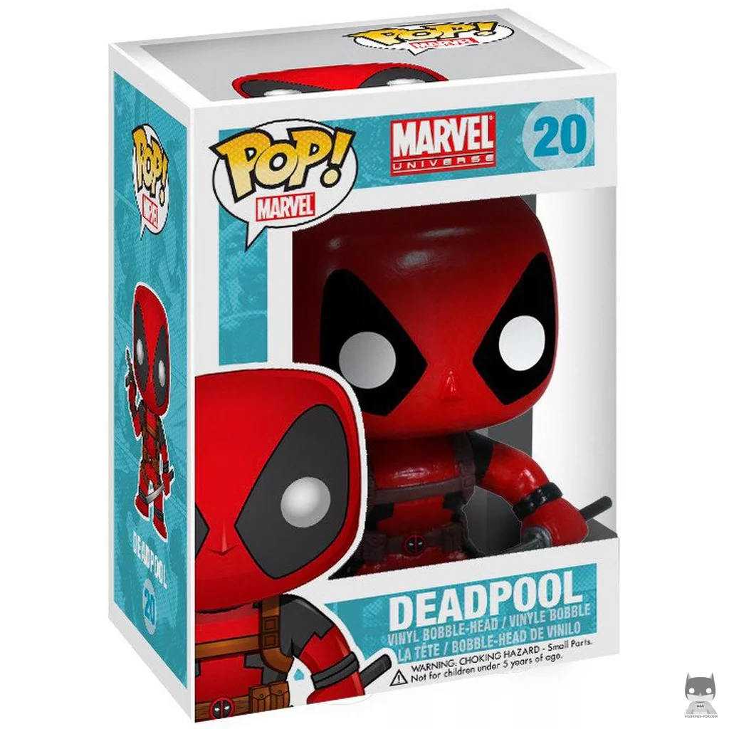 Deadpool Funko Pop! figure in its box