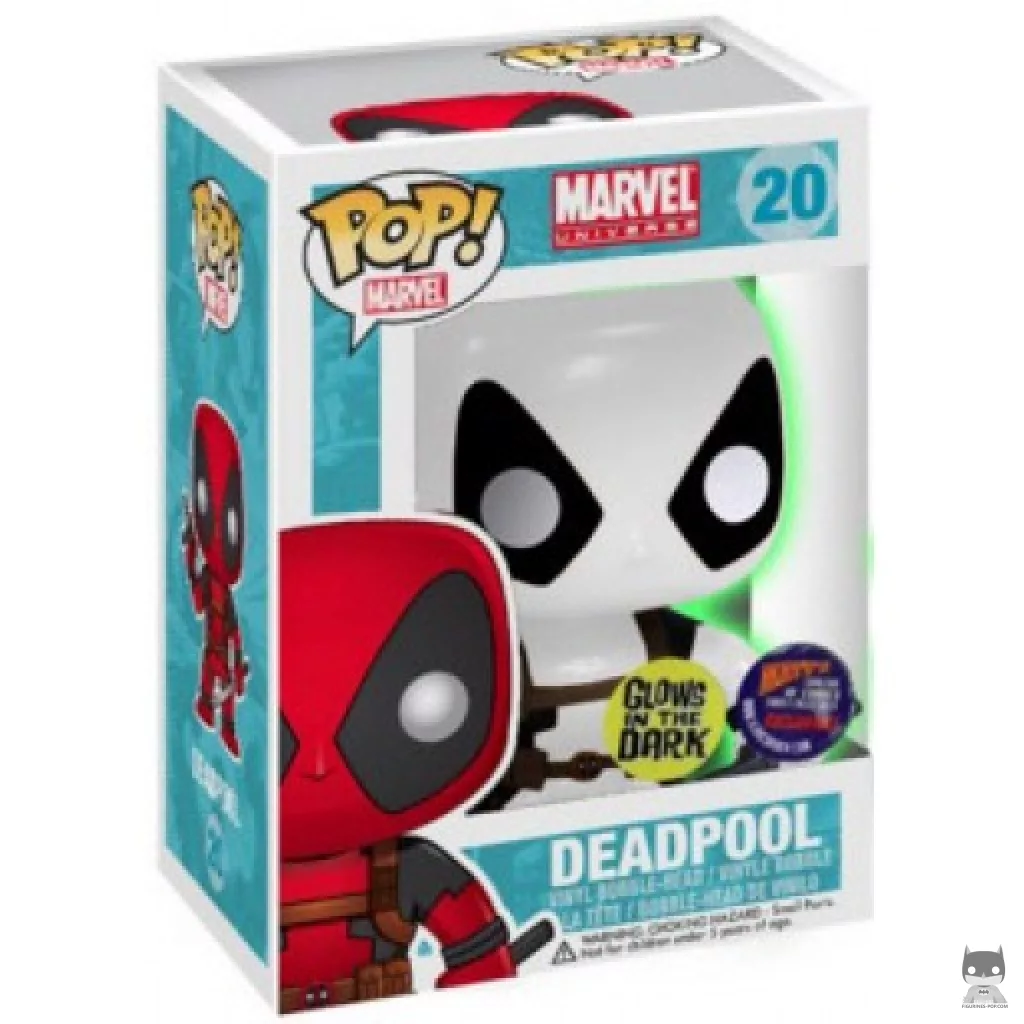 Deadpool (Black & White) Funko Pop! figure in its box