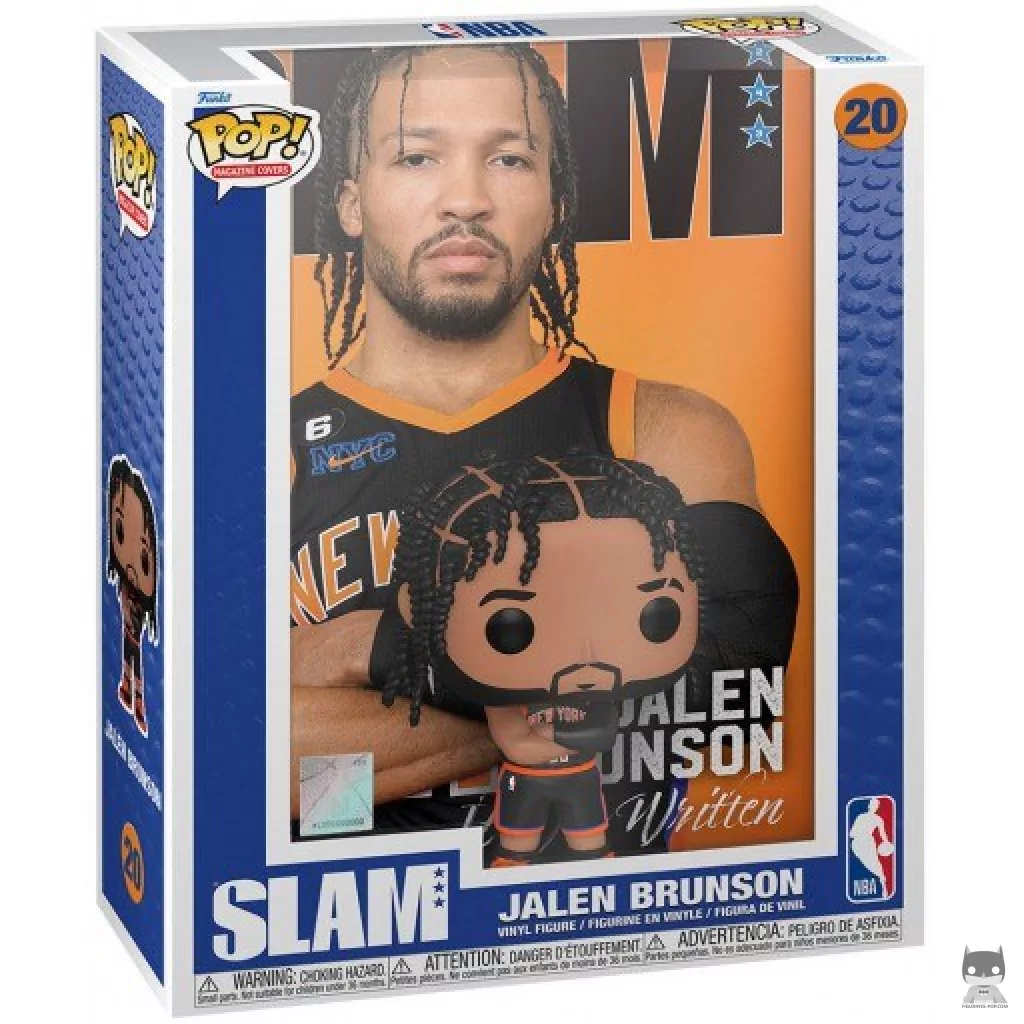 SLAM : Jalen Brunson Funko Pop! figure in its box