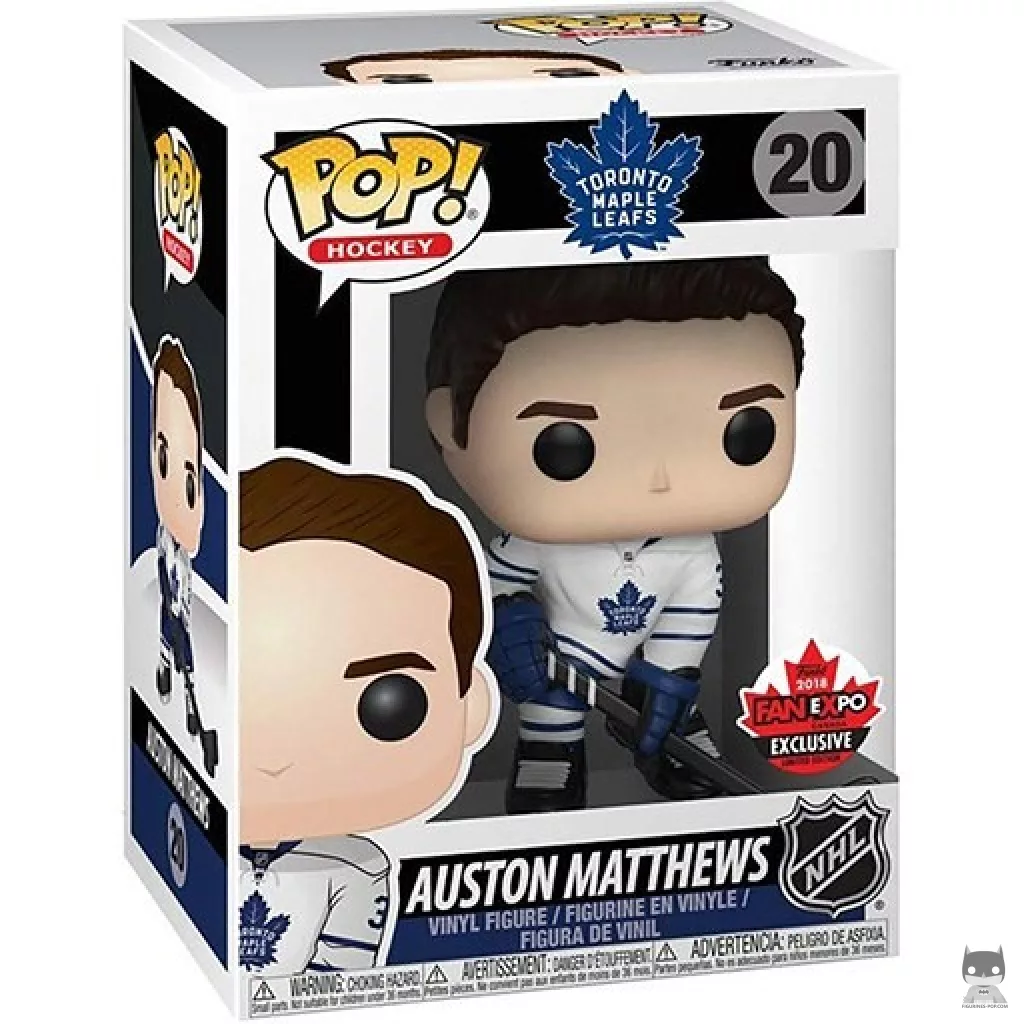 Auston Matthews (Away Jersey) Funko Pop! figure in its box
