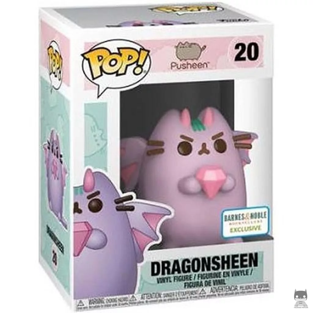 Dragonsheen with gem Funko Pop! figure in its box