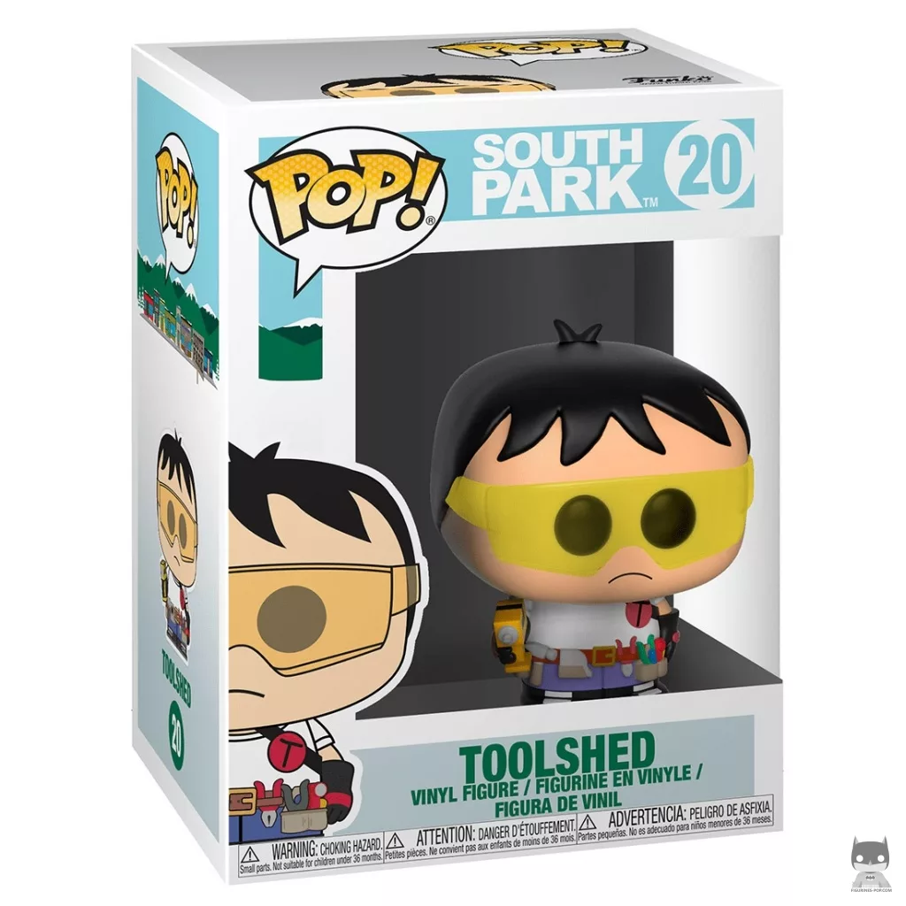 Toolshed Funko Pop! figure in its box