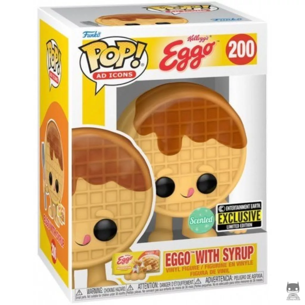 Kellogg's Eggo Waffles (Scented) Funko Pop! figure in its box