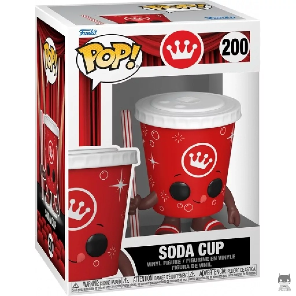 Soda Cup Funko Pop! figure in its box