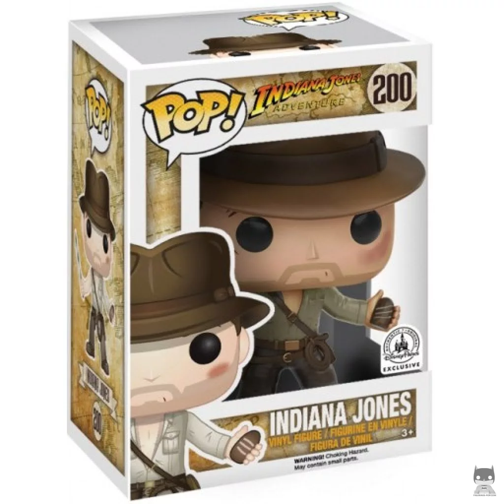 Indiana Jones with Machete Funko Pop! figure in its box