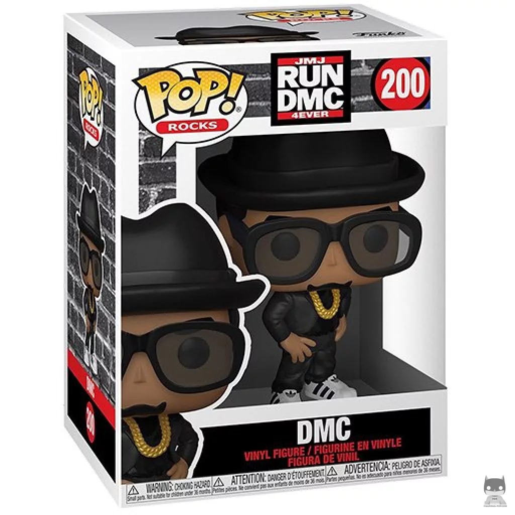 DMC Funko Pop! figure in its box