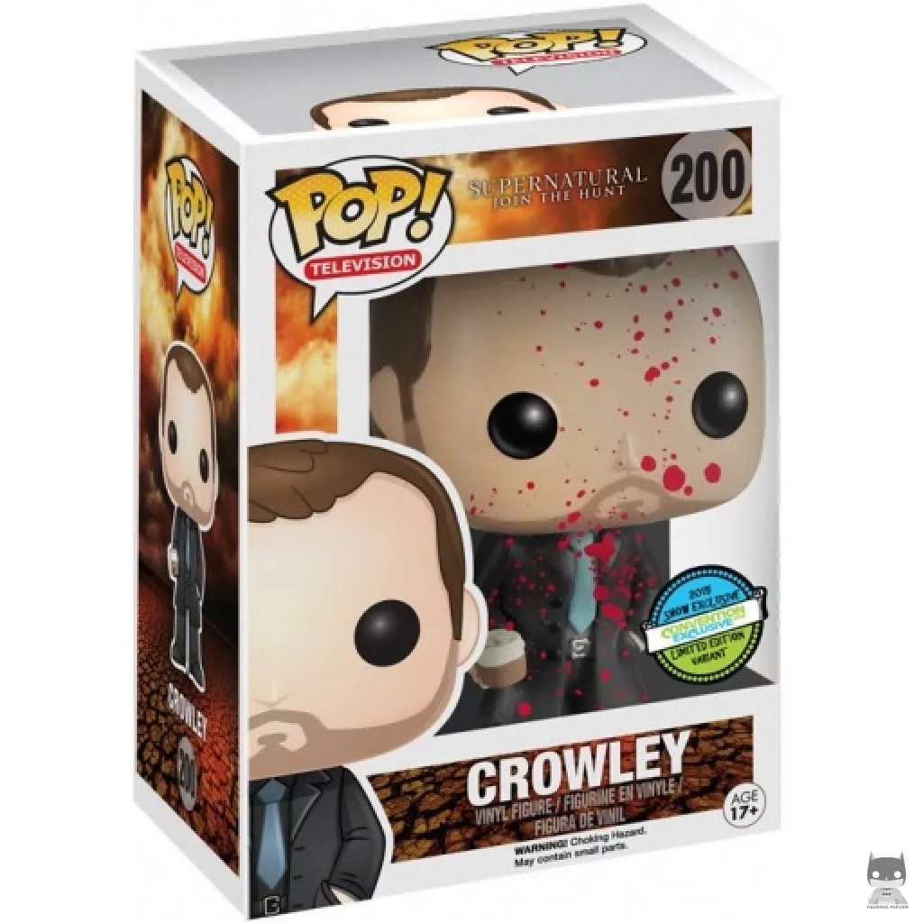 Crowley (Bloody) Funko Pop! figure in its box