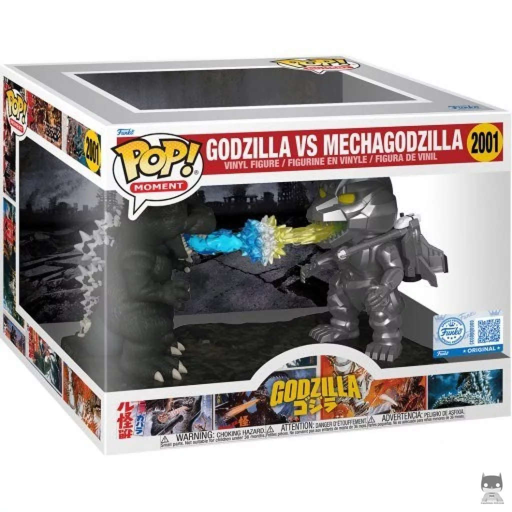 Godzilla vs Mechagodzilla Funko Pop! figure in its box
