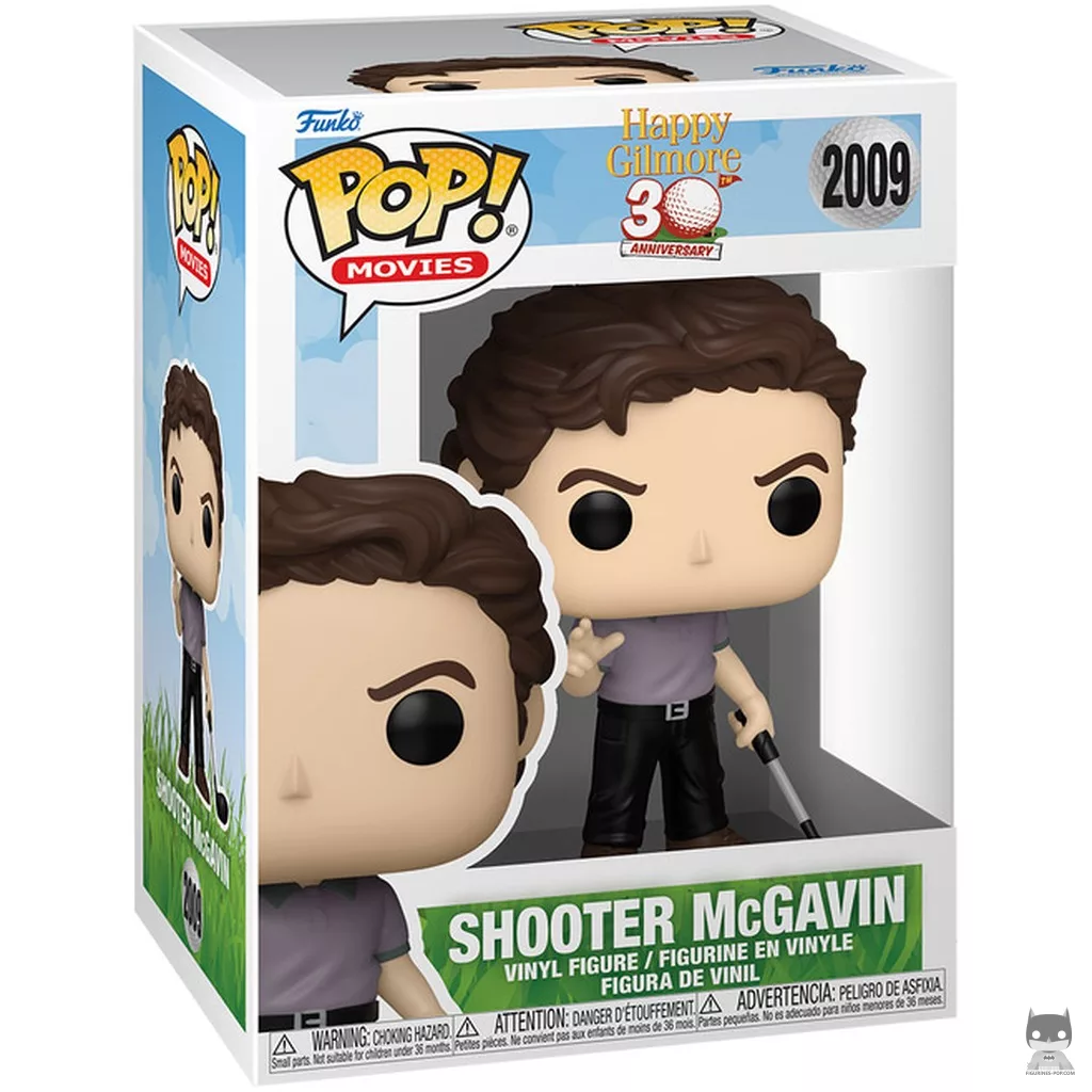 Shooter McGavin Funko Pop! figure in its box
