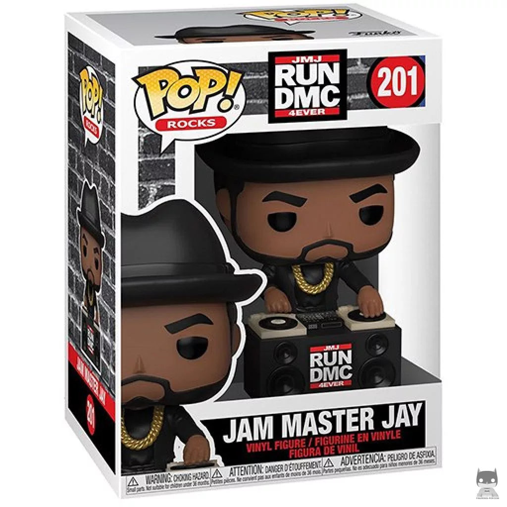 Jam Master Jay Funko Pop! figure in its box