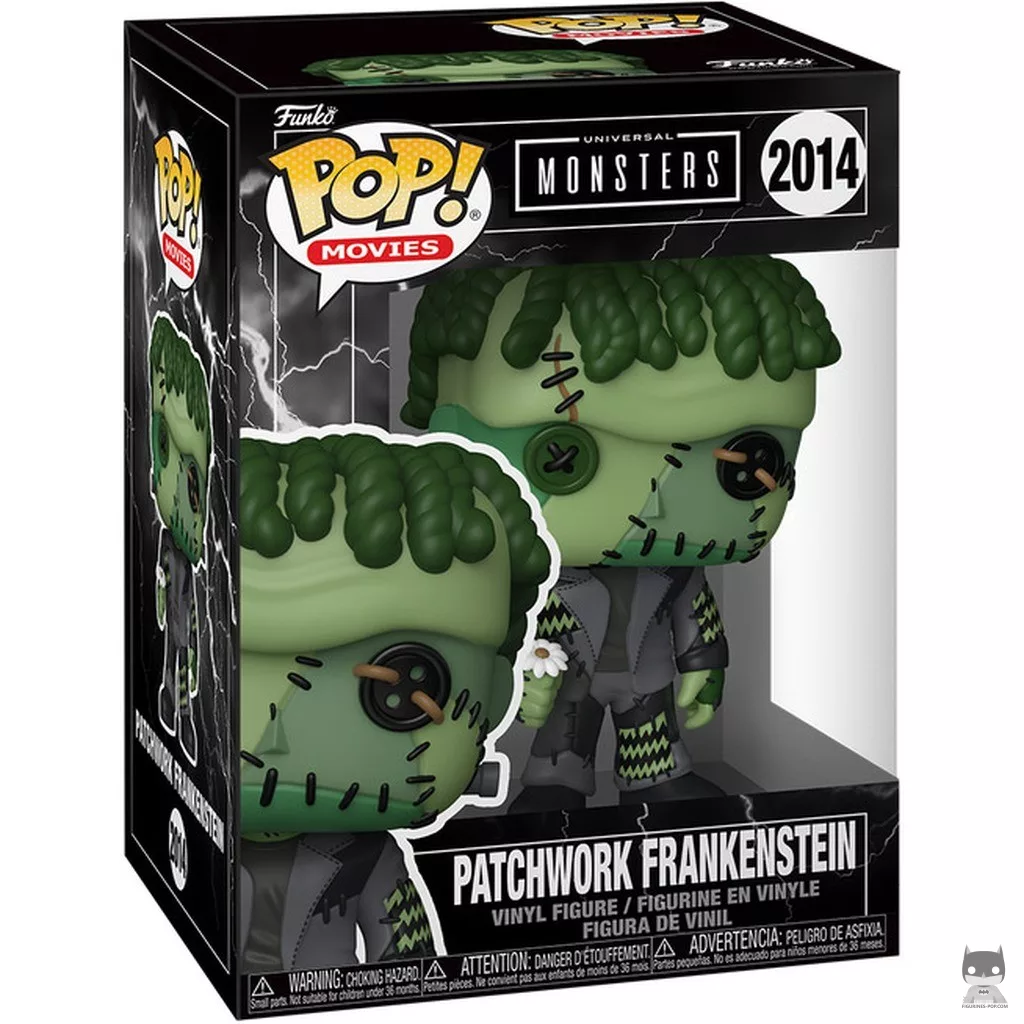 Patchwork Frankenstein Funko Pop! figure in its box