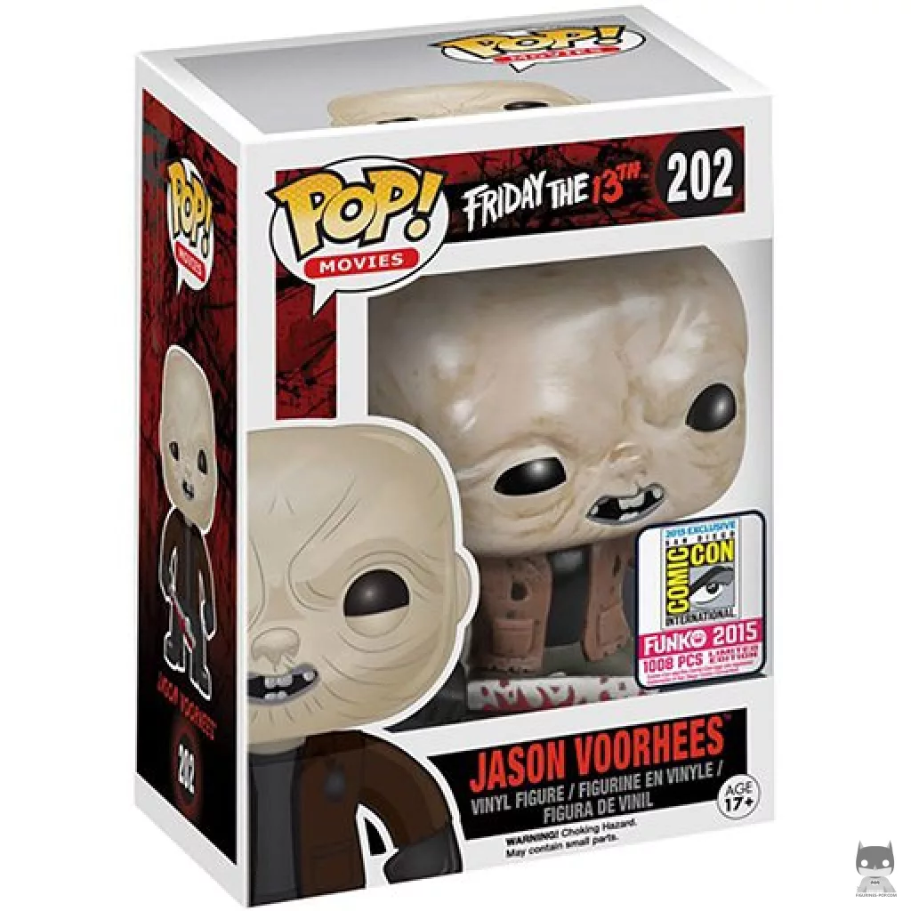 Jason Voorhees (Unmasked) Funko Pop! figure in its box