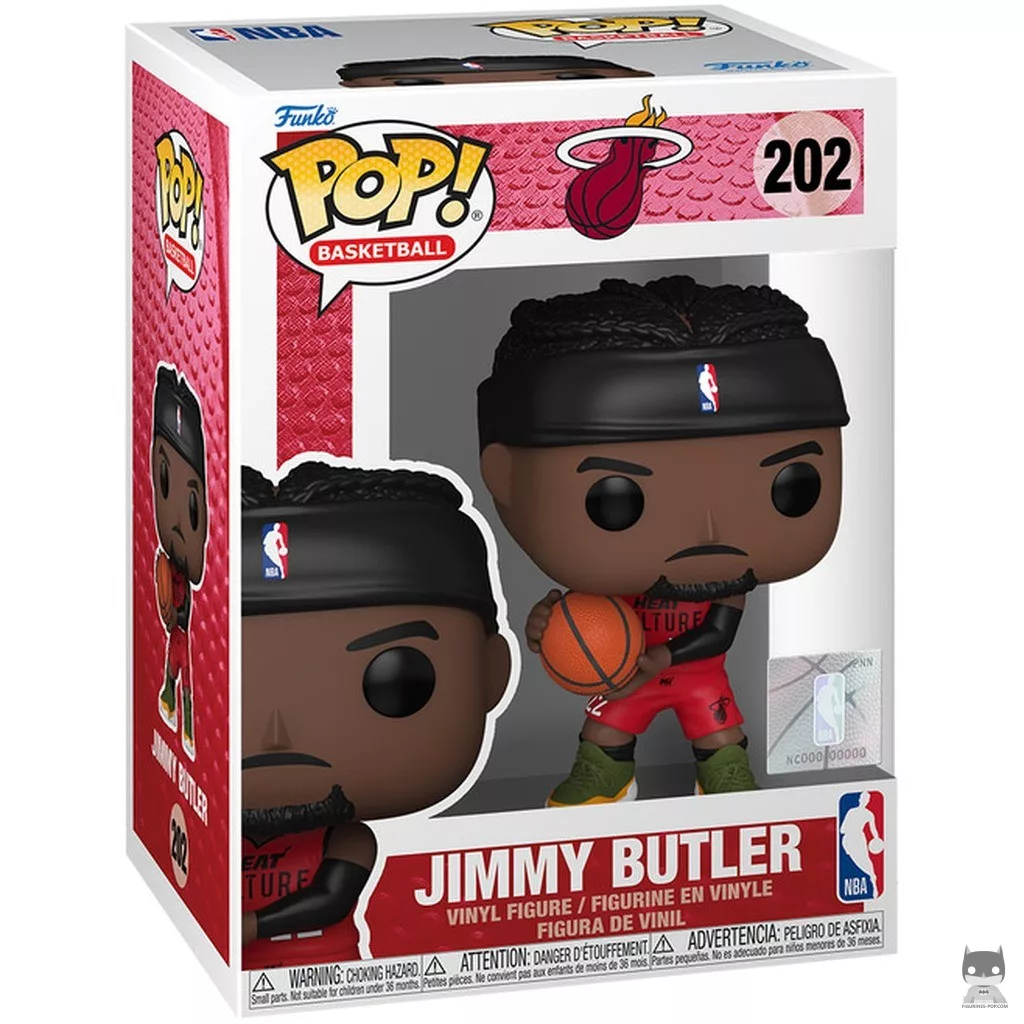Jimmy Butler (2024 City Edition Uniform) Funko Pop! figure in its box