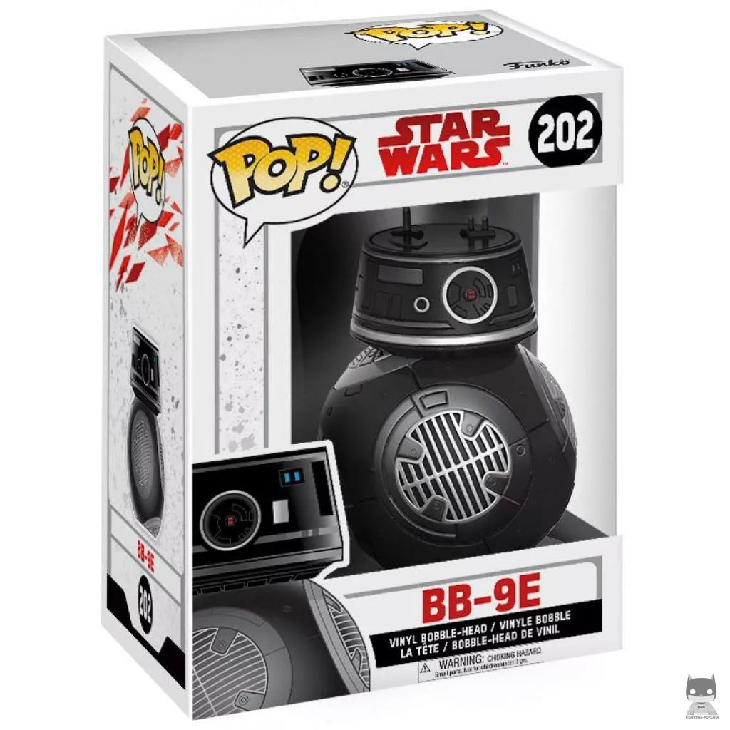 BB-9E Funko Pop! figure in its box