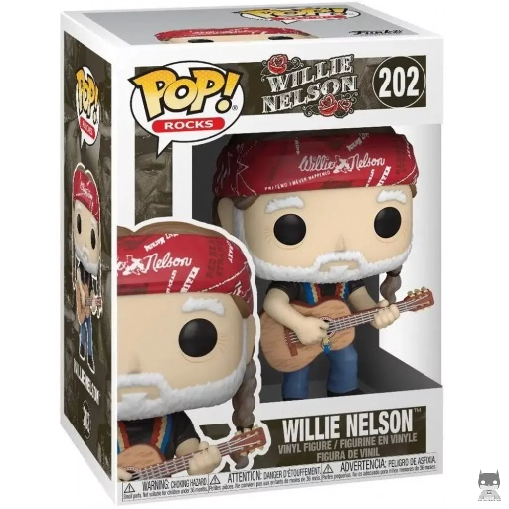 Willie Nelson Funko Pop! figure in its box