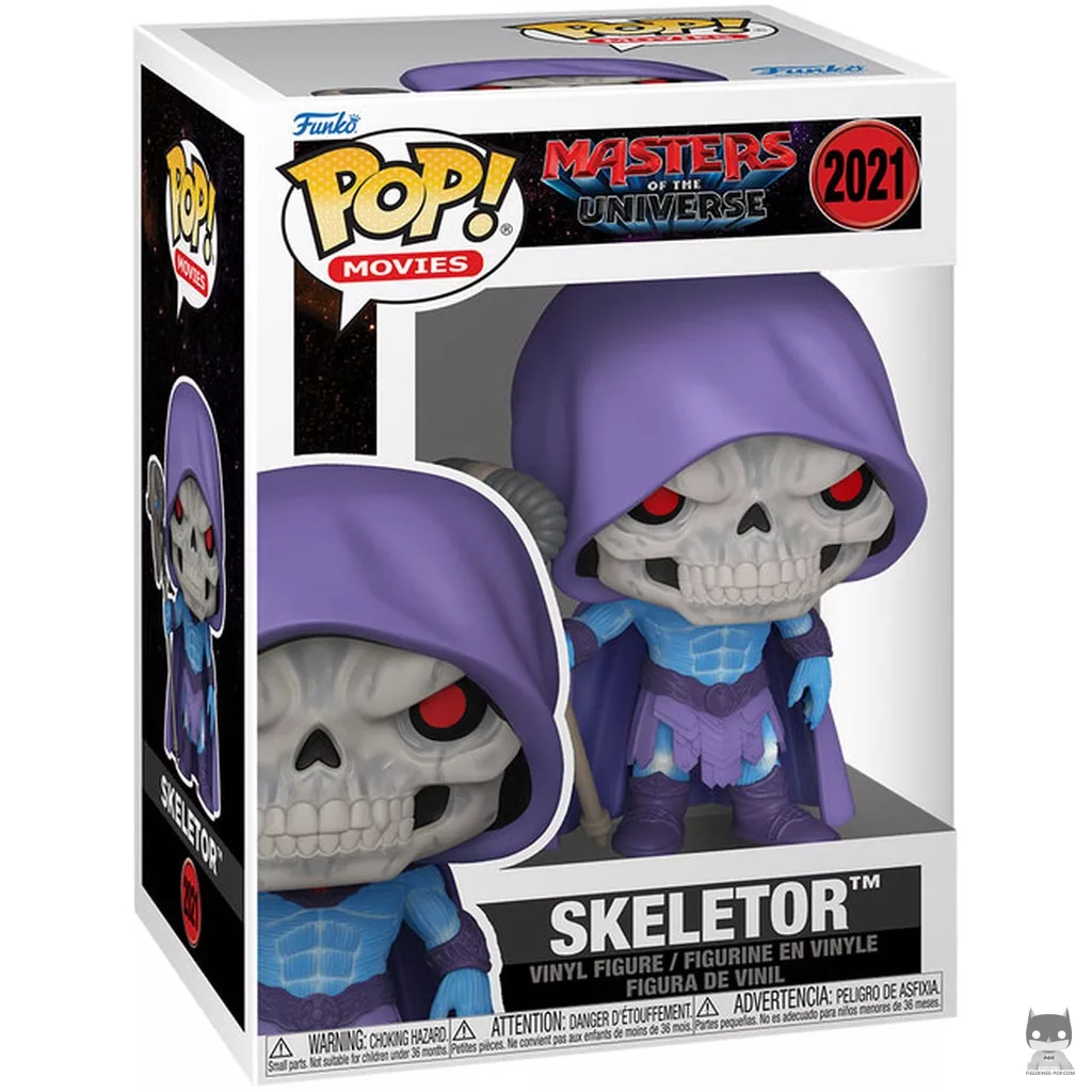 Skeletor Funko Pop! figure in its box