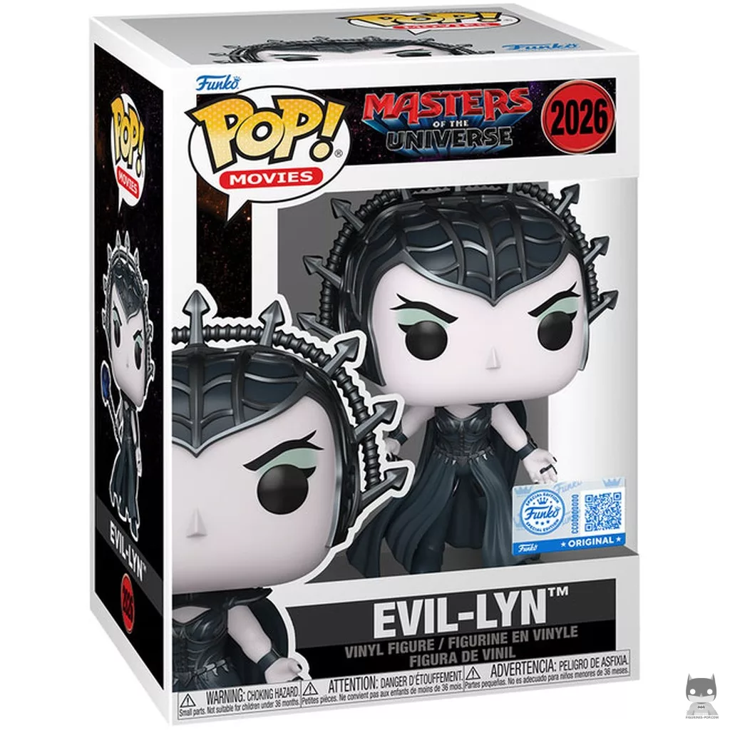 Evil-Lyn Funko Pop! figure in its box
