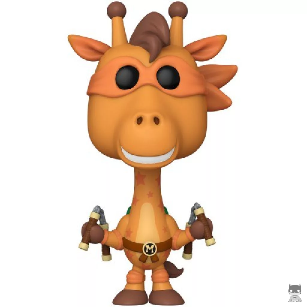 Geoffrey as Michelangelo Funko Pop! figure (Ad Icons)