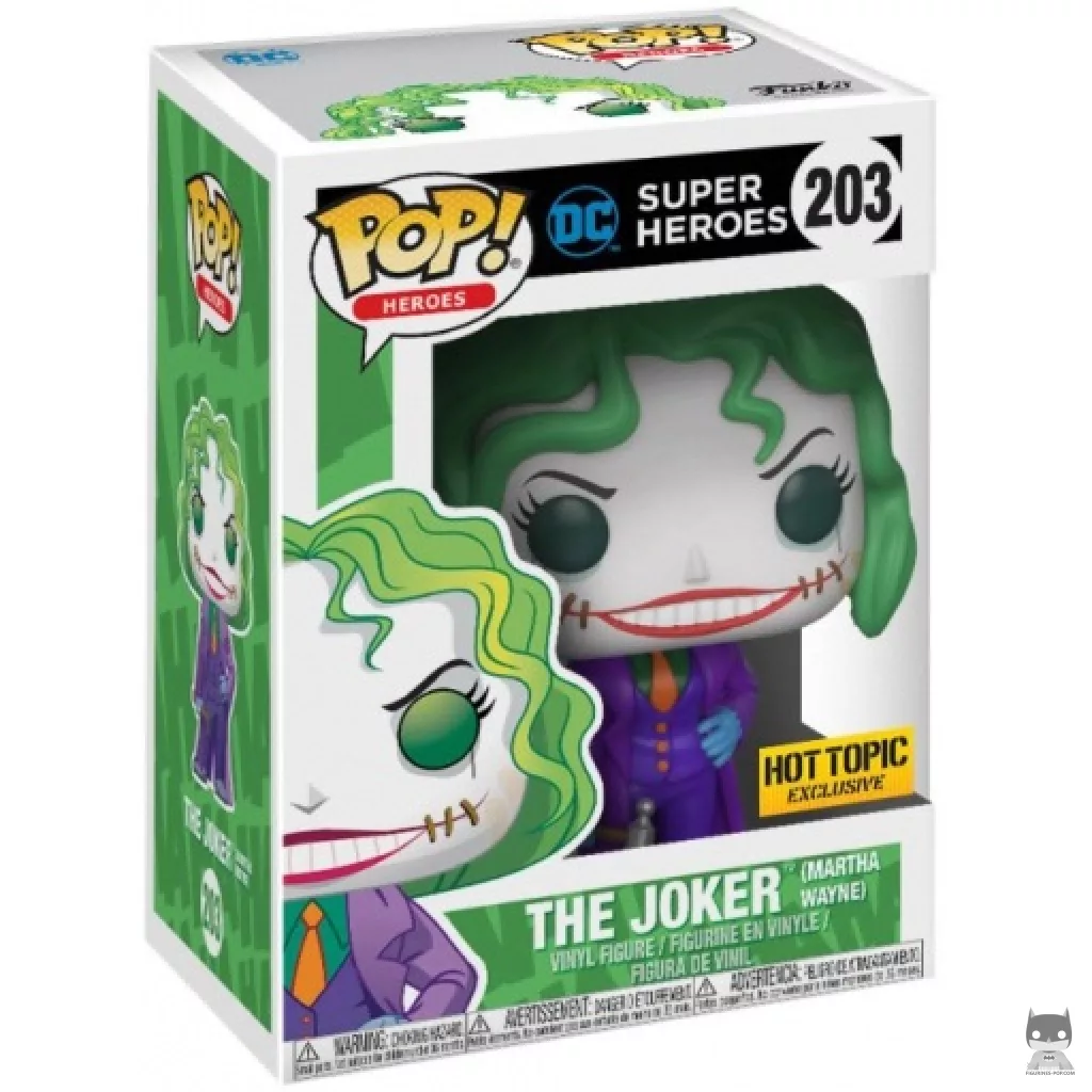 The Joker (Martha Wayne) Funko Pop! figure in its box