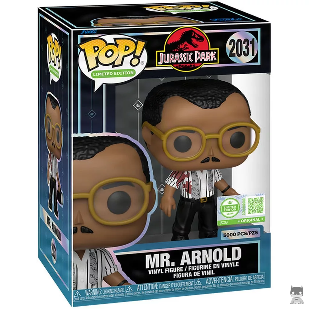 Mr. Arnold Funko Pop! figure in its box