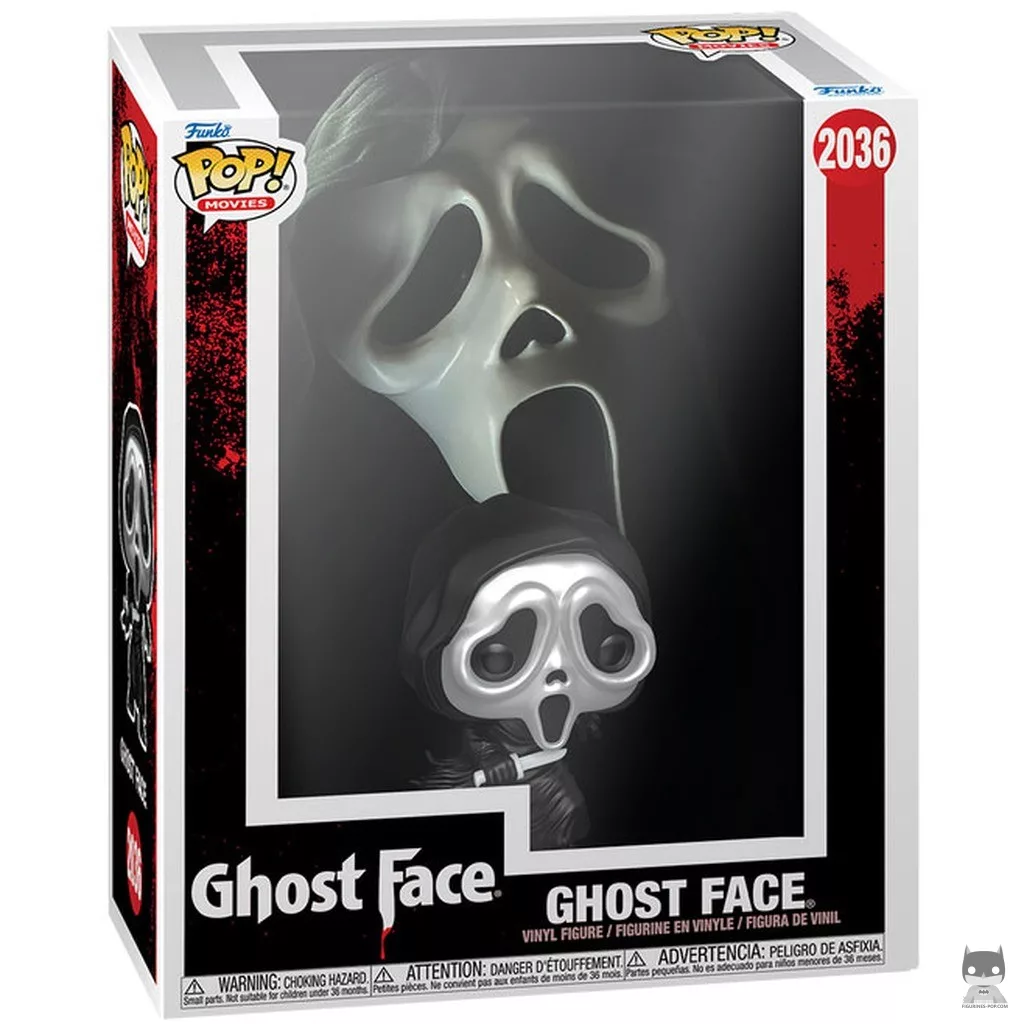 Ghost Face (Metallic) (VHS Cover) Funko Pop! figure in its box