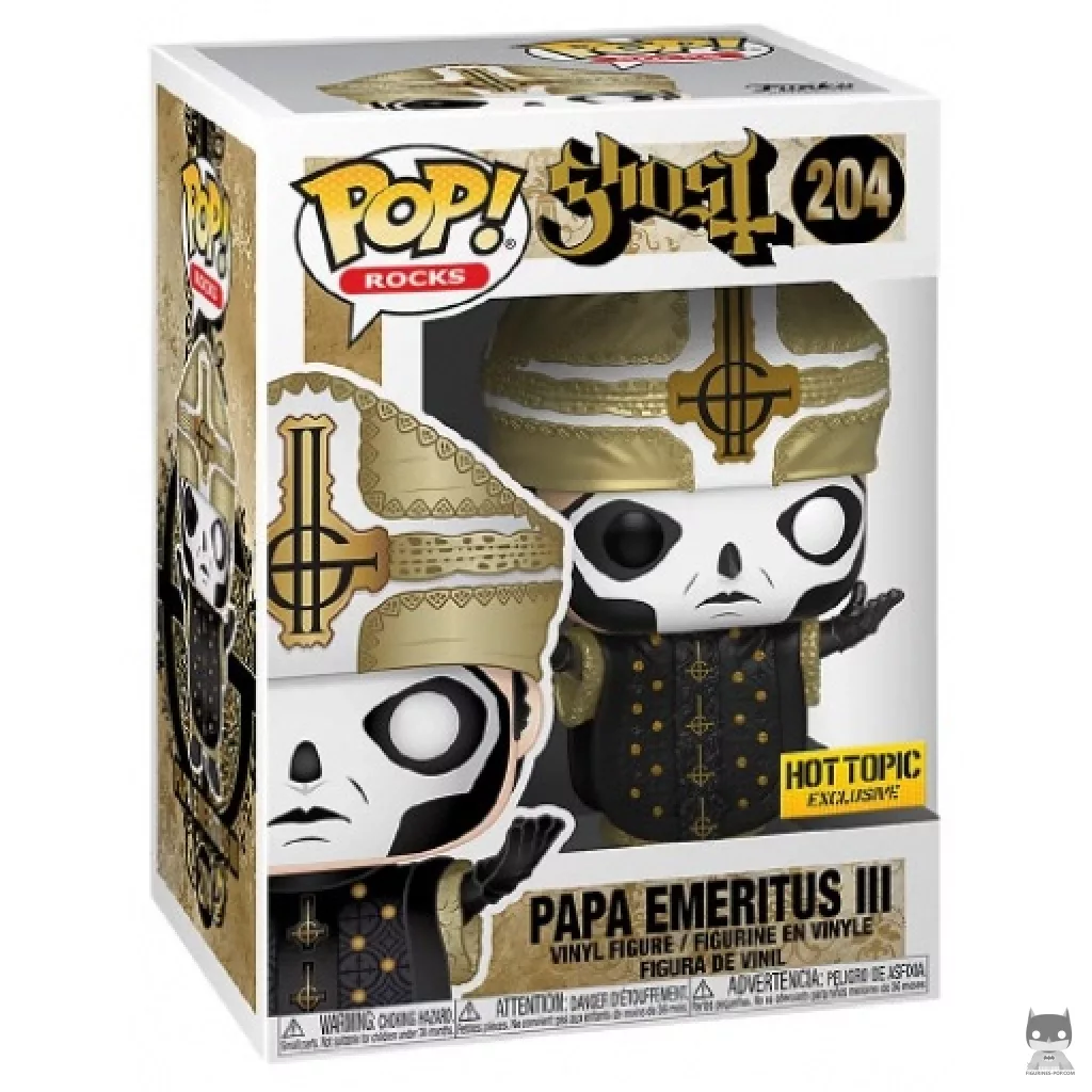 Papa Emeritus III Funko Pop! figure in its box