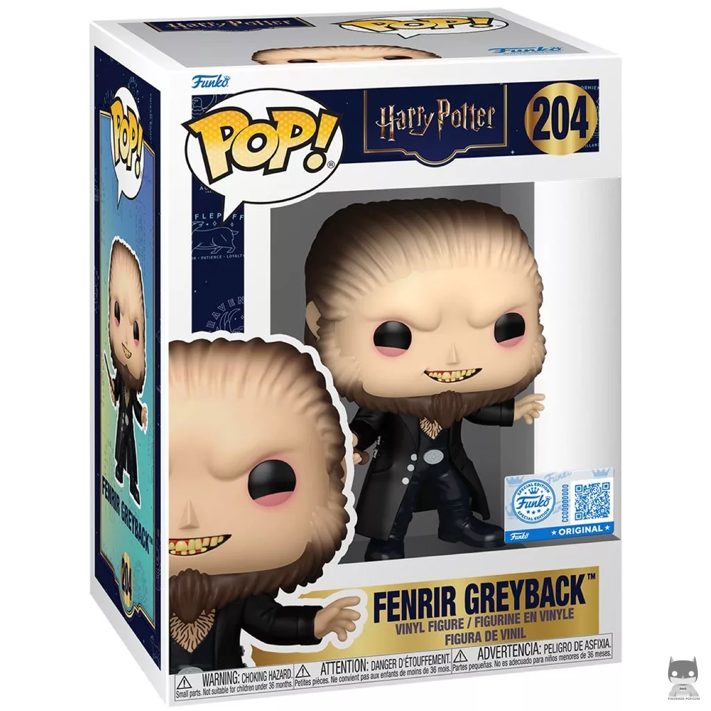 Fenrir Greyback Funko Pop! figure in its box