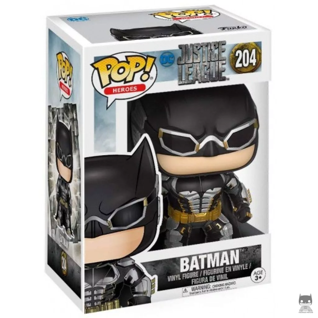 Batman Tactical Funko Pop! figure in its box