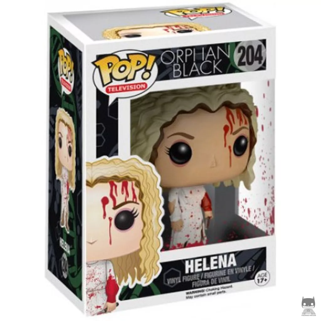 Helena Manning Funko Pop! figure in its box