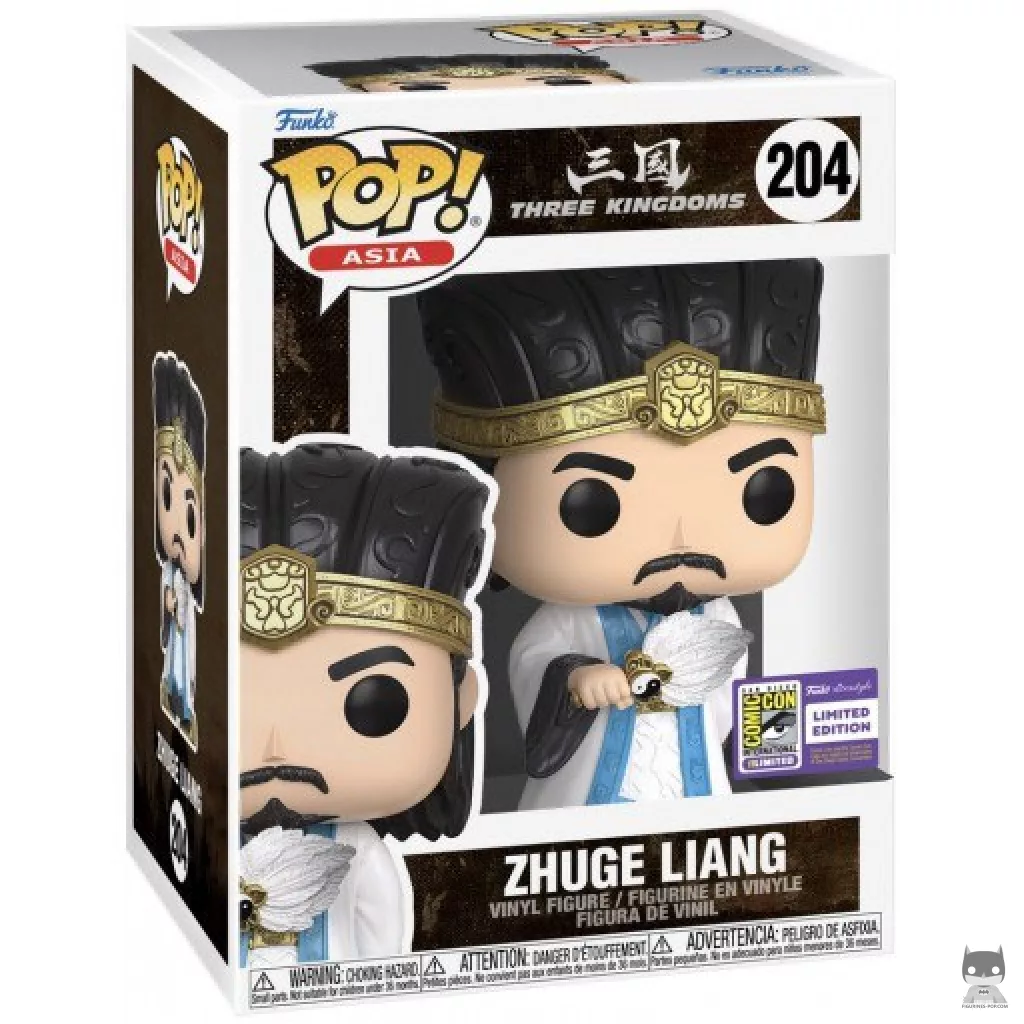 Zhuge Liang Funko Pop! figure in its box