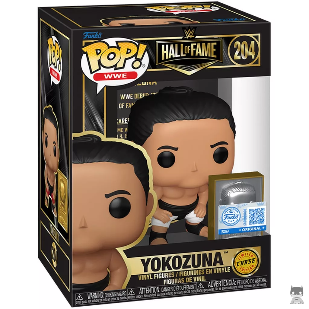 Yokozuna (Chase) Funko Pop! figure in its box