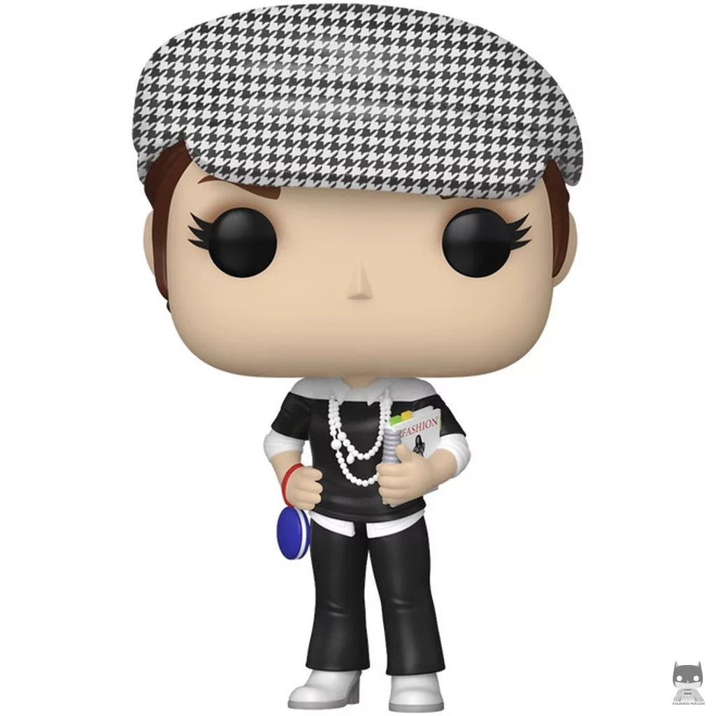 Andy Sachs with the book Funko Pop! figure (Devil wears Prada)