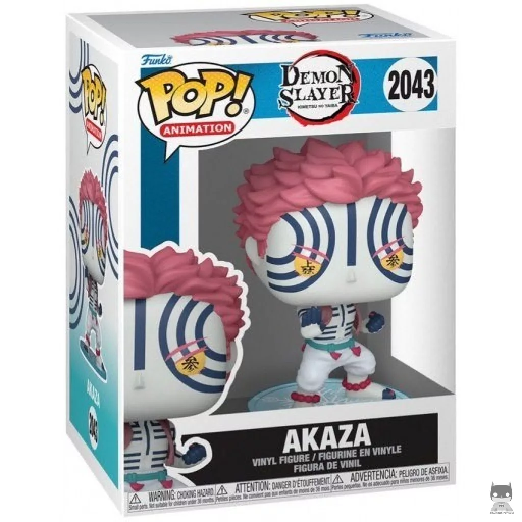 Akaza Funko Pop! figure in its box