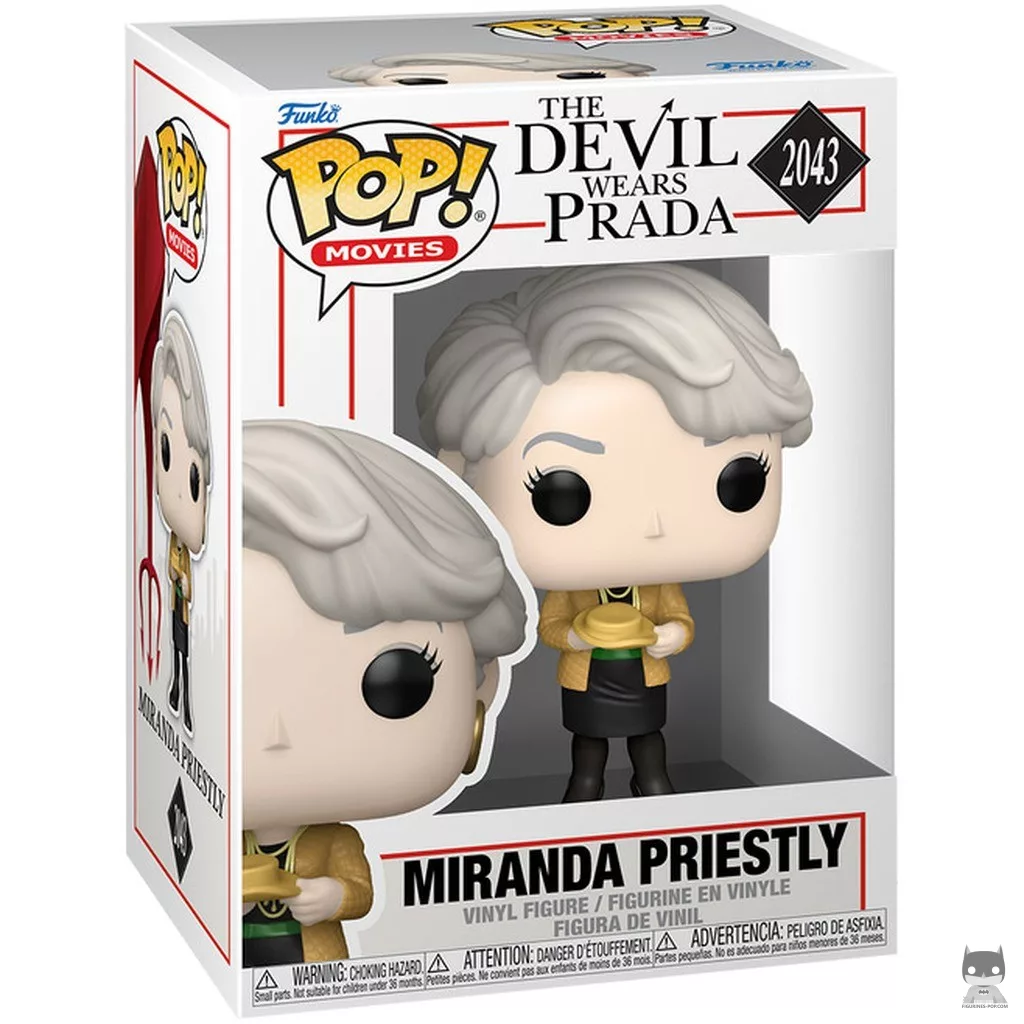 Miranda Priestly Funko Pop! figure in its box