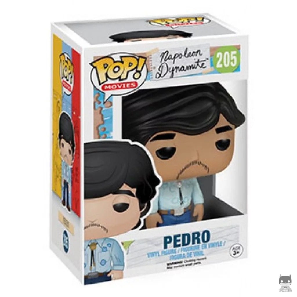 Pedro Funko Pop! figure in its box
