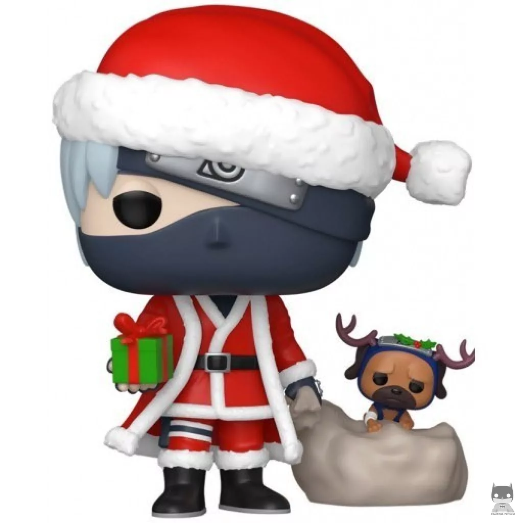 Kakashi Hatake with Pakkun (Christmas) Funko Pop! figure (Naruto Shippuden)